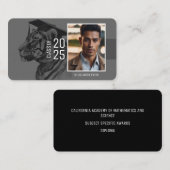 Afstuderen naam Kaart Visitekaartje (Voorkant / Achterkant)