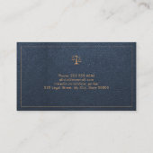 Afstuderen naam rechtenschool afstuderen foto visitekaartje (Achterkant)