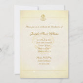 Afstuderen nodigt  de Stijl van het Parketpapier u Kaart (Voorkant)