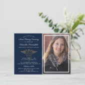 Afstuderen Nurse Pinning Ceremony Foto 2025 Kaart (Staand voorkant)