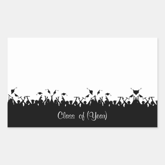 Afstuderen- of klassenreünie Stickers Petten (Voorkant)