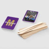 Afstuderen OM DE foto VAN HET GEHEUGEN Afstuderen Handwaaier (Niet-gemonteerd)