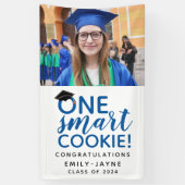 Afstuderen One Smart Cookie Foto Spandoek (Verticaal)