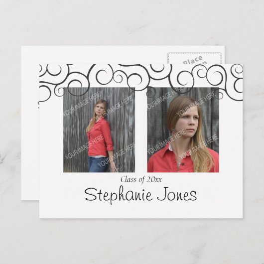 Afstuderen Open Huis Briefkaart (Voorkant / Achterkant)