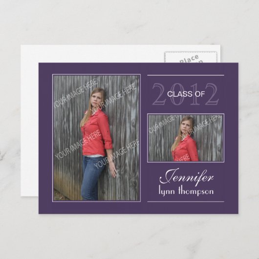 Afstuderen Open Huis Briefkaart (Voorkant / Achterkant)