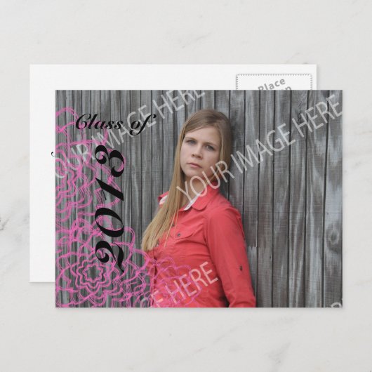 Afstuderen Open Huis Briefkaart (Voorkant / Achterkant)