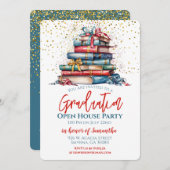 Afstuderen Open Huis Party Kaart (Voorkant / Achterkant)