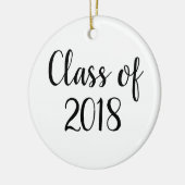 Afstuderen Ornament - Klasse 2018 Ornament (Links)
