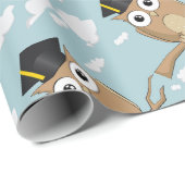 Afstuderen Owl Cadeaupapier (Rol Hoek)