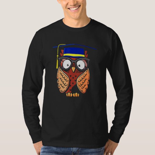 Afstuderen Owl T-shirt (Voorkant)