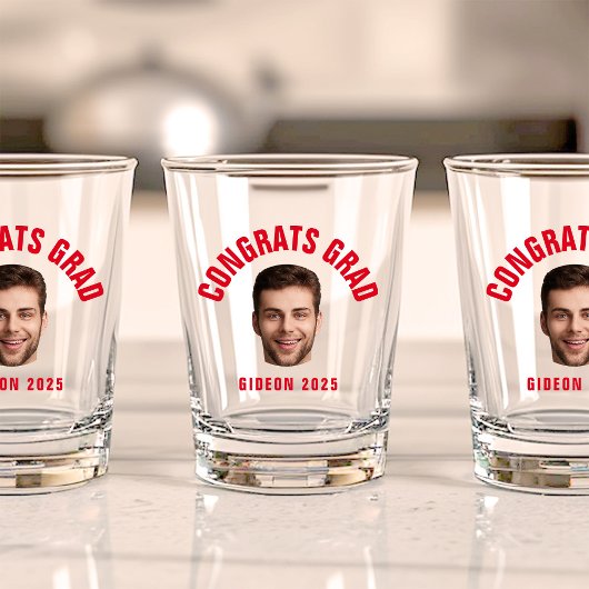 Afstuderen Partij AANGEPASTE TEKST Foto Afstuderen Shot Glas