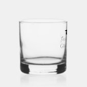 Afstuderen past goed bij Custom Whiskey Glass Whisky Glas (Rechts)