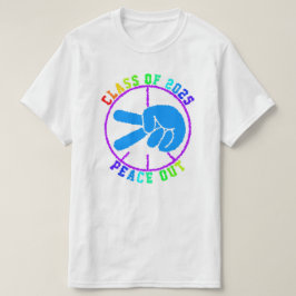 Afstuderen Peace Out Class of 2025 Afstuderen Cool T-shirt