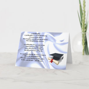 Afstuderen peetdochter gedicht kaart