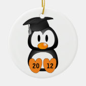  Afstuderen Penguin Keramisch Ornament (Voorkant)