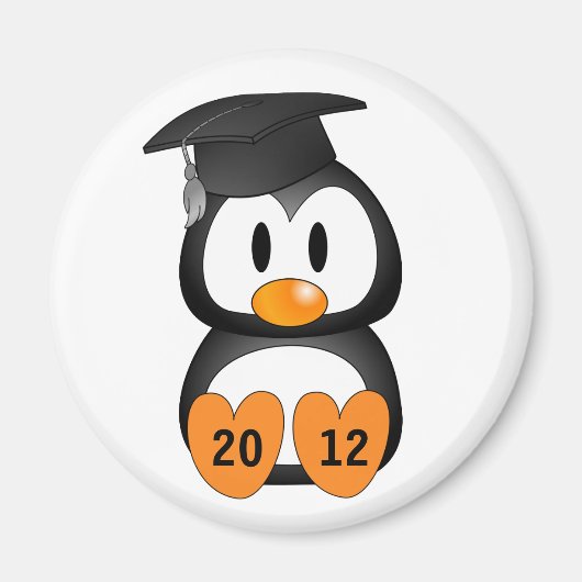 Afstuderen Penguin Magneet (Voorkant)