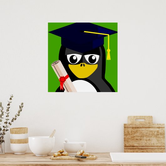AFSTUDEREN PENGUIN POSTER (Keuken)