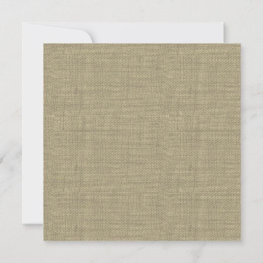 Afstuderen Pennant Flag en Burlap Kaart (Achterkant)