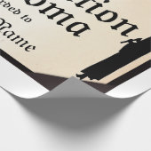 Afstuderen Permanent Tall Diploma Cadeaupapier (Hoek)