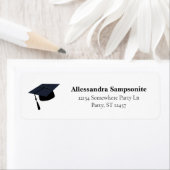 Afstuderen Pet Black Return Label (Insitu)