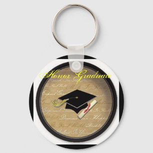 afstuderen pet, Honor Afstuderen Sleutelhanger
