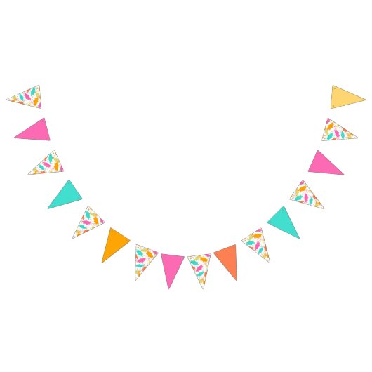 Afstuderen Pet Toss (Tropisch) Vlaggetjes (Alle)