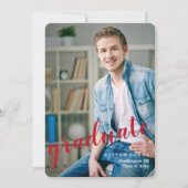 Afstuderen Photo Afstuderen Aankondiging (Voorkant)