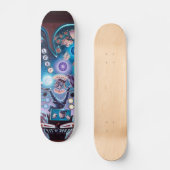 Afstuderen Pinball Skateboard (Voorkant)