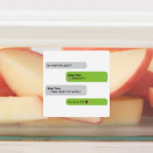 Afstuderen Plan Chat T-Shirt Labels (Aangebracht)