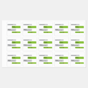 Afstuderen Plan Chat T-Shirt Labels