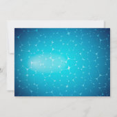 Afstuderen Pool Party nodiging met foto Kaart (Achterkant)