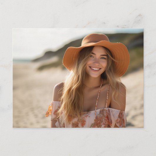 Afstuderen Portret met achtergrond van het Chalkbo Aankondigingskaart (Voorkant)