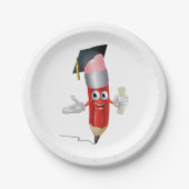 Afstuderen potlood papieren bordje (Voorkant)