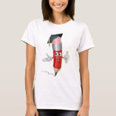 Afstuderen potlood t-shirt (Voorkant)