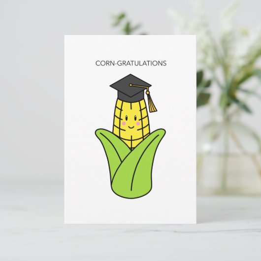 Afstuderen Pun Kaart (Staand voorkant)