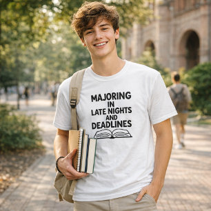 Afstuderen quote grappig t-shirt