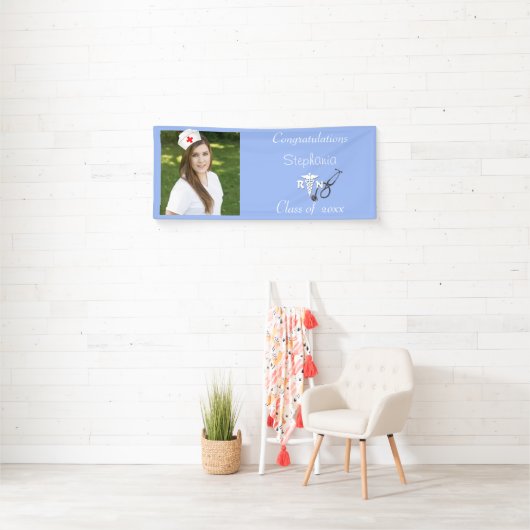 Afstuderen, R N, Geregistreerde Verpleegkundige, D Spandoek (Insitu)