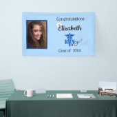 Afstuderen, R N, Geregistreerde Verpleegkundige, P Spandoek (Beurs)