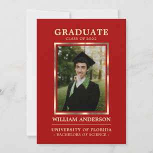 Afstuderen Red Gold Lijst klasse van het jaar   FO Aankondiging