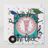 Afstuderen Rockin' Around the Clock Party - SRF Kaart (Voorkant)