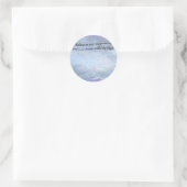 Afstuderen Royal Terns in Flight Ronde Sticker (Tas)