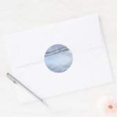 Afstuderen Royal Terns in Flight Ronde Sticker (Envelop)