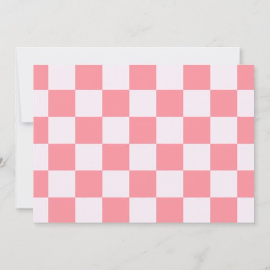 Afstuderen Roze 3 Foto High School Afstuderen (Achterkant)