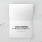 Afstuderen Roze Felicitaties Kaart (Binnen)