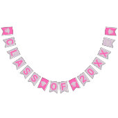 Afstuderen Roze Opal Party Signaleert jaarklasse Vlaggetjes (Alle)