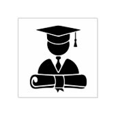 Afstuderen Rubberstempel (Afrduk)