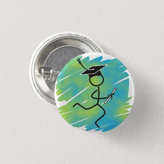 Afstuderen Runner © Button (Voorkant /achterkant)
