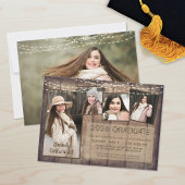 Afstuderen Rustige foto-inkloting van hout Kaart