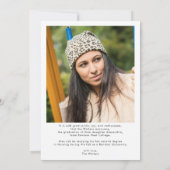 Afstuderen Script 2 Foto's Afstudeerder 2025 Aankondiging (Achterkant)