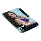 Afstuderen script | Eenvoudige penseelfoto aandenk Magneet (Rechterzijde)